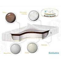 Детский матрас премиум класса BabySleep,EcoLatex. COTTON