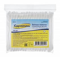 Ватные палочки , 100шт(в пакете)