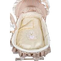 Набор в люльку 6 пред.  (одеяло, подушка, пододеяльник, простыня, наволочка, матрас) Bunny Love