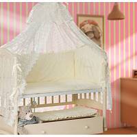 Комплект в кроватку 7 предметов "Кружевной"